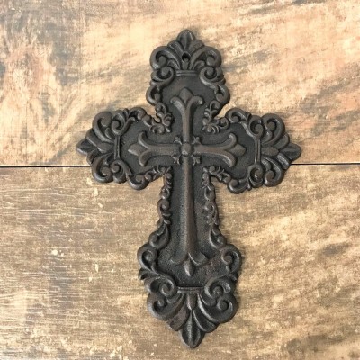 56413 - CAST IRON WALL CROSS